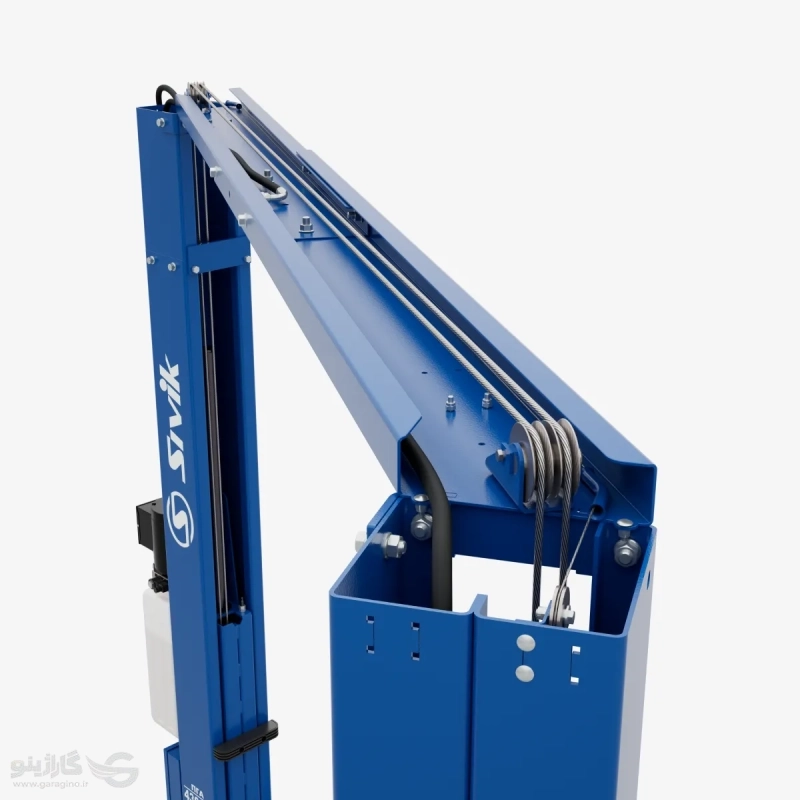 جک بالابر الکتروهیدرولیک دو ستون PGA‑4300‑KE سیویک روسیه 9