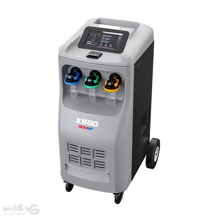 دستگاه شارژ گاز کولر خودرو X580 واندرفو با پایگاه داده و چاپگر