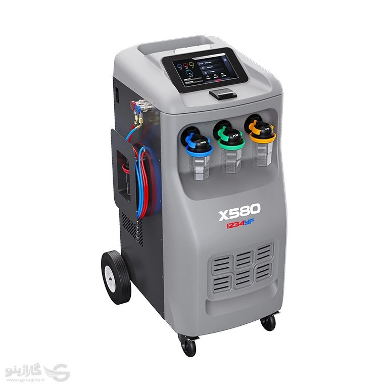 دستگاه شارژ گاز کولر خودرو X580 واندرفو با پایگاه داده و چاپگر 1